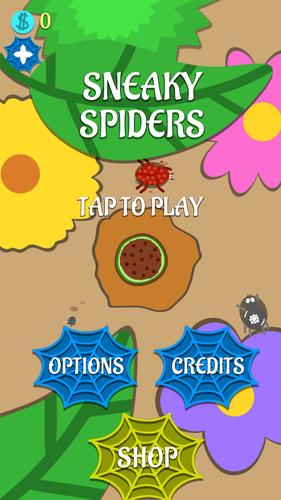 Sneaky Spiders 螢幕截圖 3