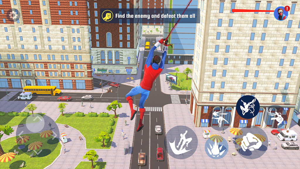 Spider Fighting: Hero Game Zrzut ekranu 2