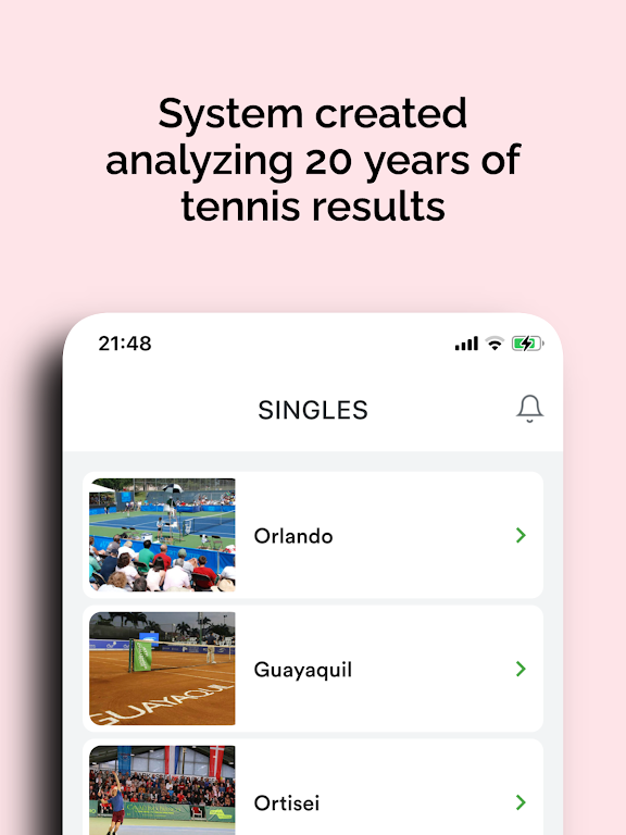 Bet Tennis Скриншот 2