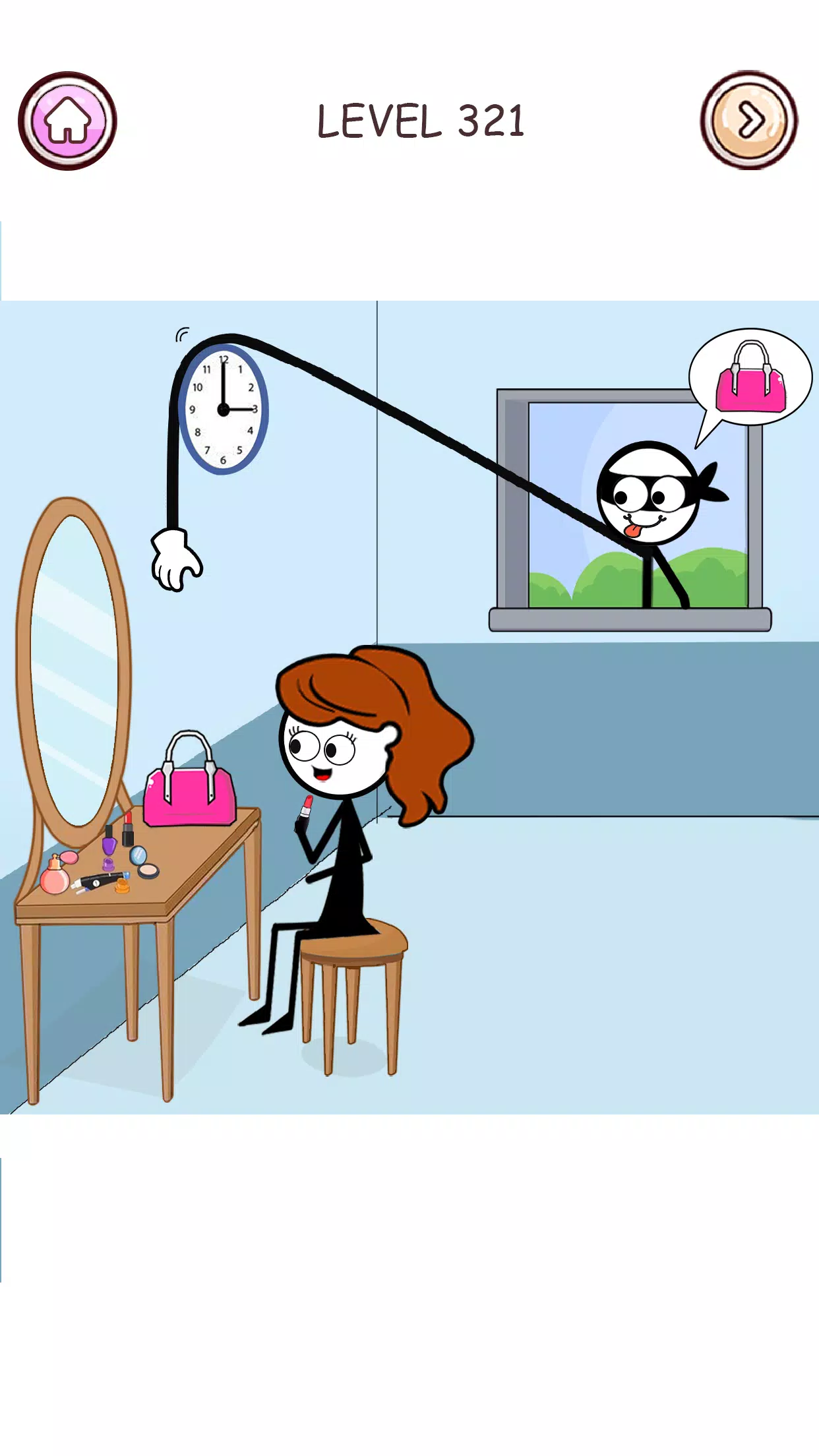 Stick Robber: Brain Puzzle Capture d'écran 0