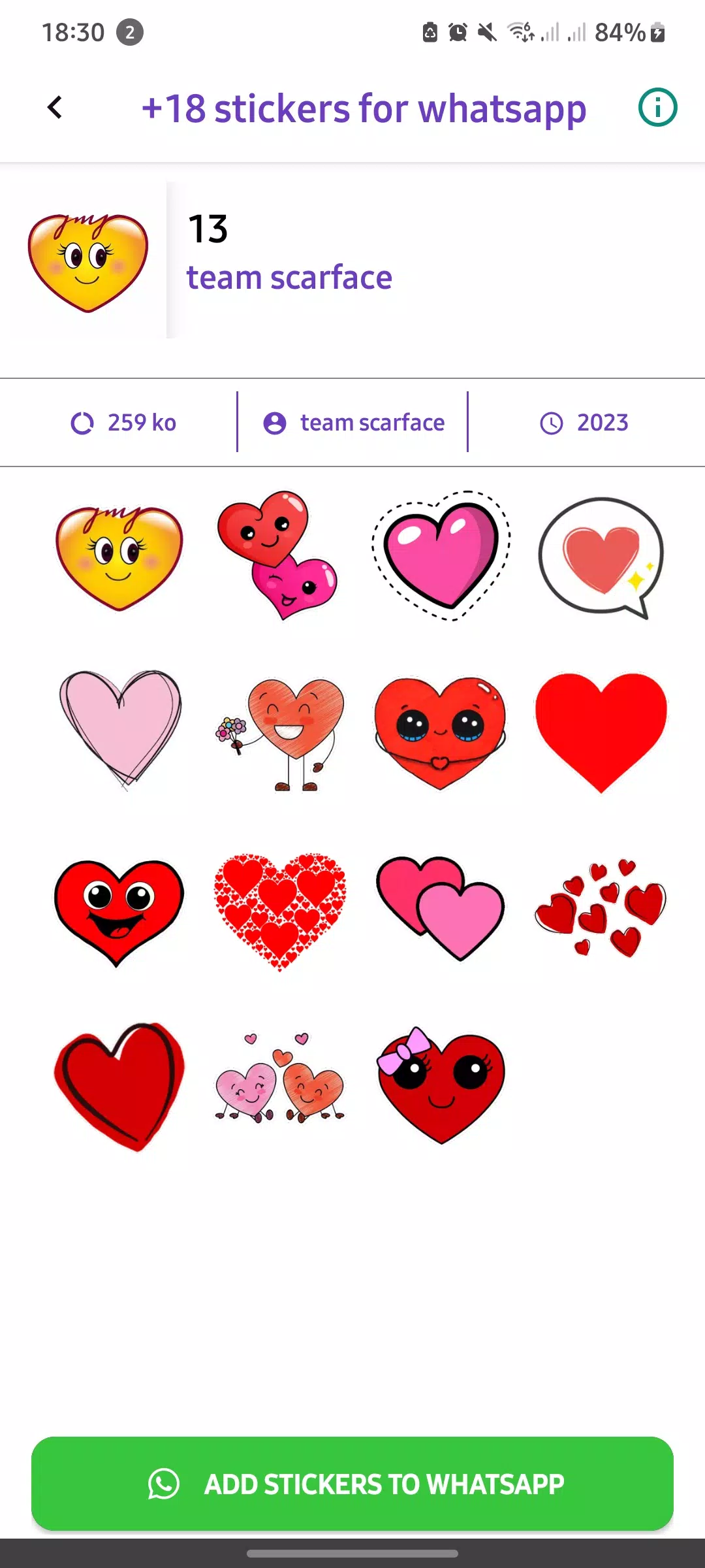 +18 Stickers For WhatsApp Capture d'écran 3