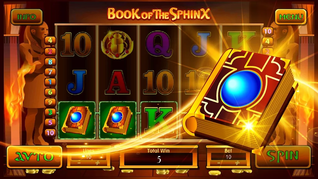 Book Of Sphinx Slot スクリーンショット 1