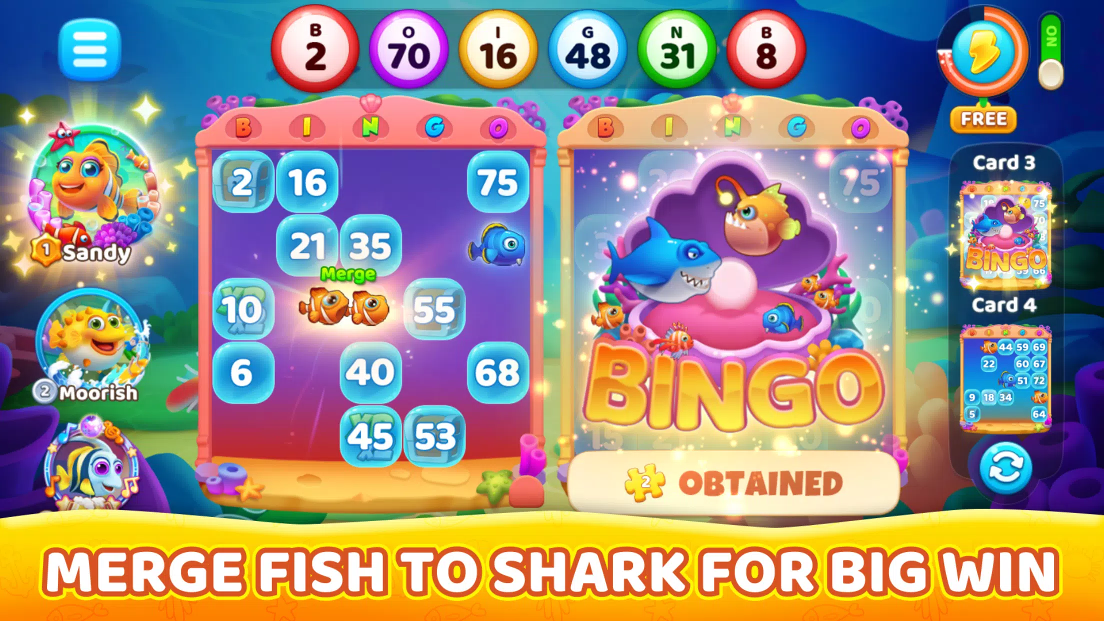 Bingo Ocean 螢幕截圖 3
