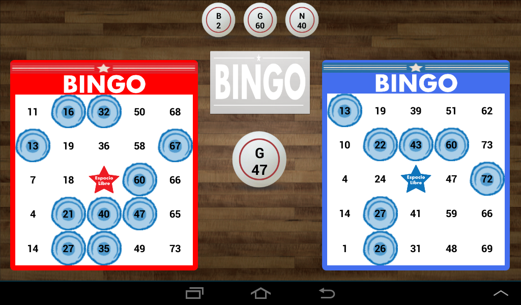 Bingo In Spanish Free Captura de tela 0