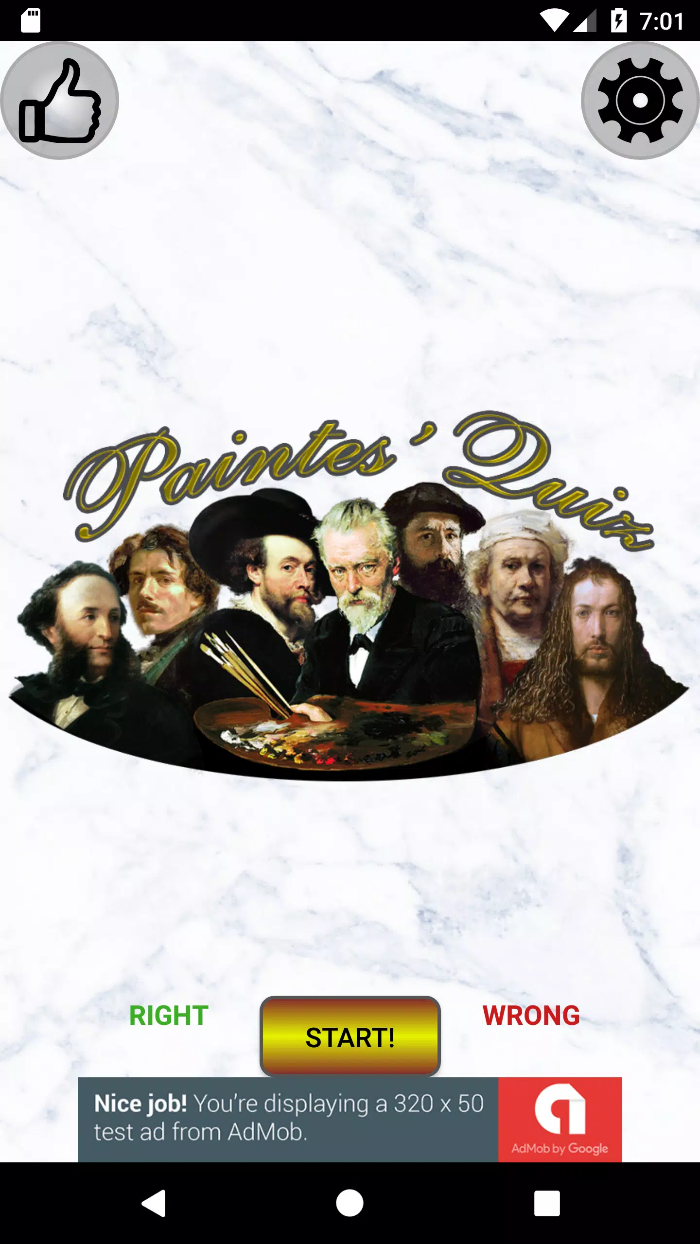Painters Quiz 螢幕截圖 0