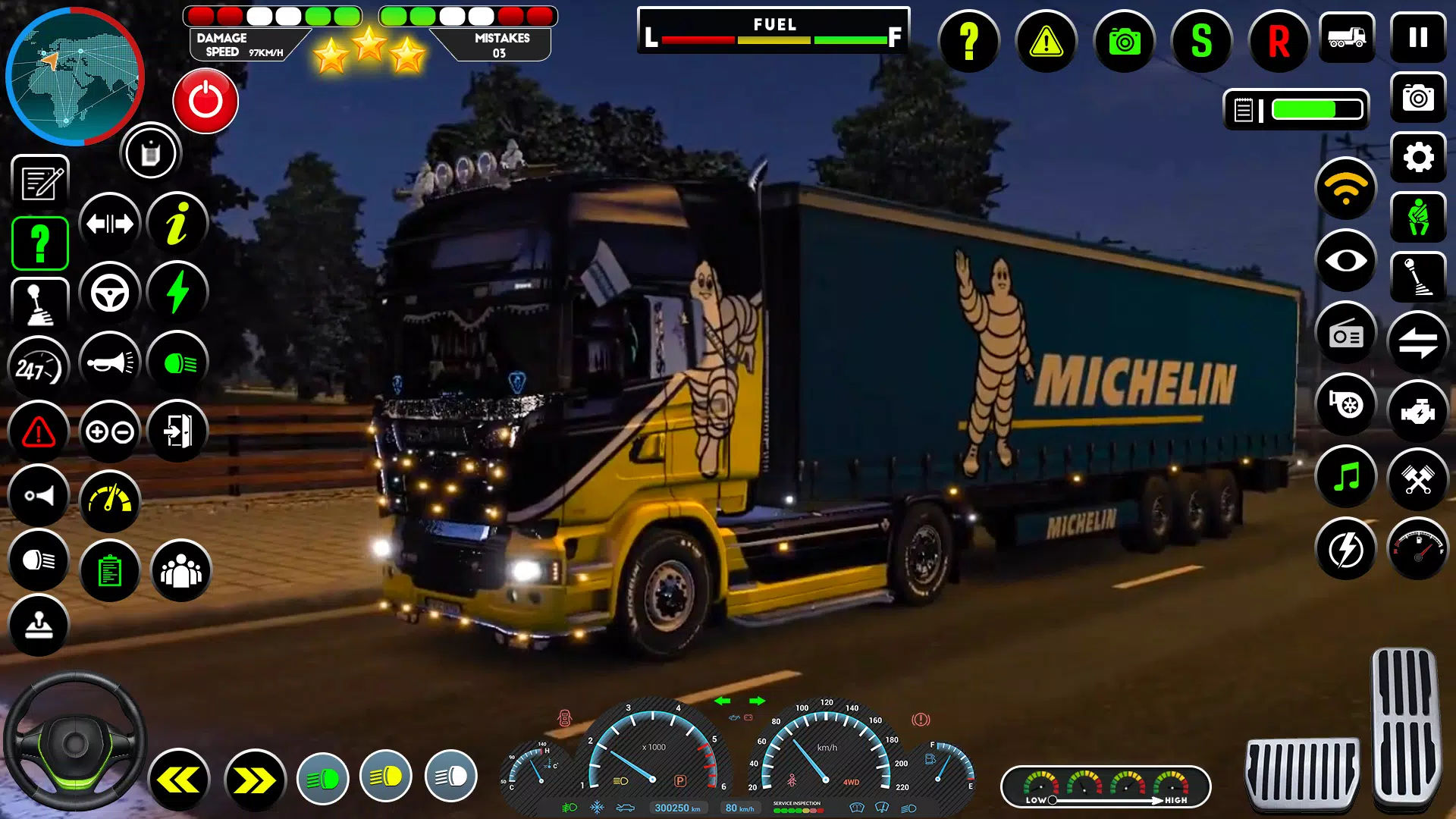 Euro Truck Driving Games スクリーンショット 1