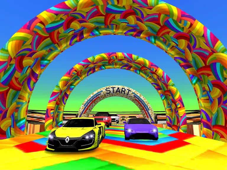 Crazy Car Stunt Car Games 螢幕截圖 1