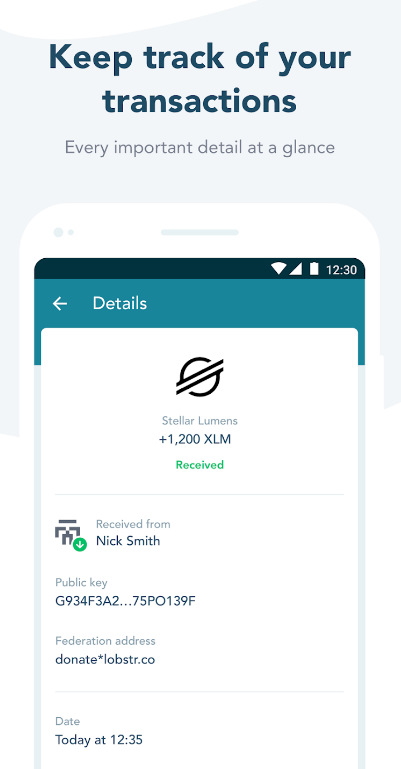 LOBSTR Wallet 螢幕截圖 0