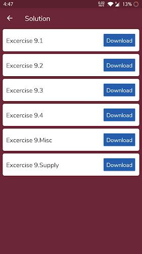 Class 11 Maths Solution NCERT 螢幕截圖 3