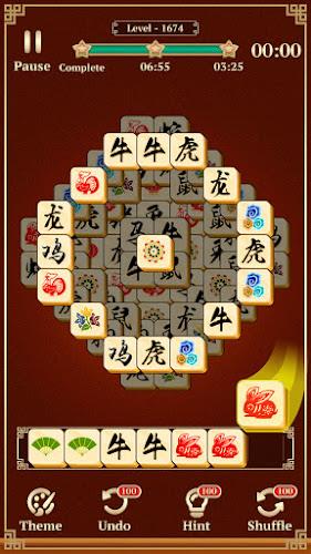 Mahjong Classic: 3 Tiles 螢幕截圖 3
