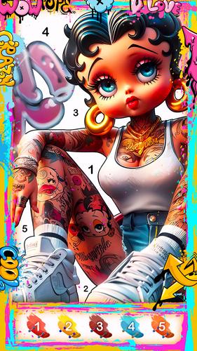 Street Art-Color by number应用截图第1张