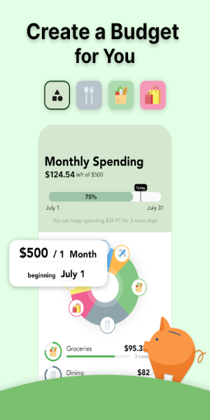 Cashew—Expense Budget Tracker Schermafbeelding 0