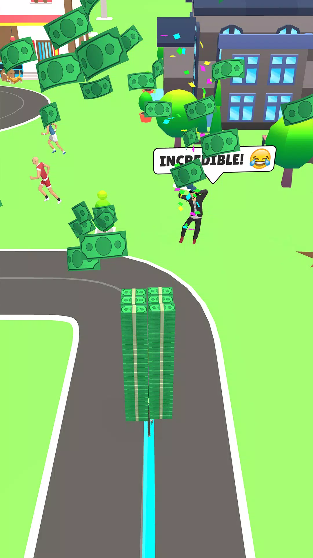 Paper Rider Delivery  Boy Game 螢幕截圖 1