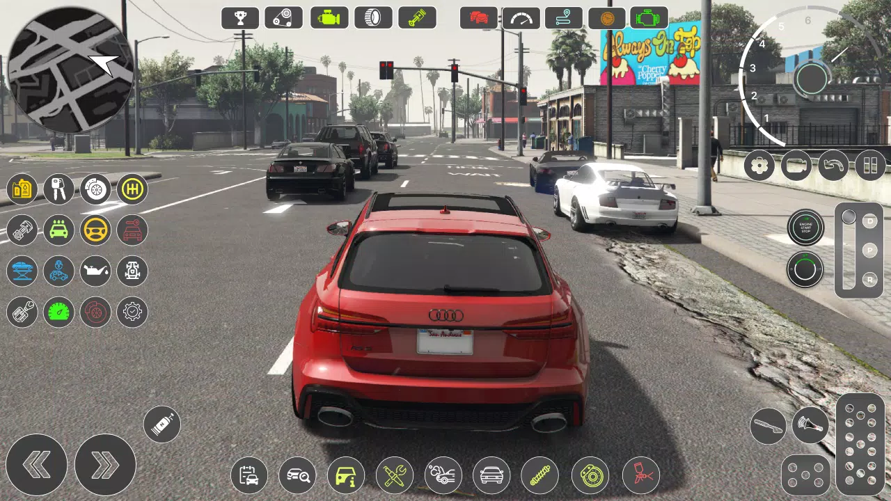 Street Speed: Audi RS6 Driving 螢幕截圖 2