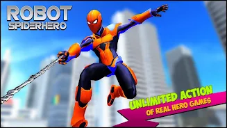 Robot Spider Fighter Games 스크린샷 1