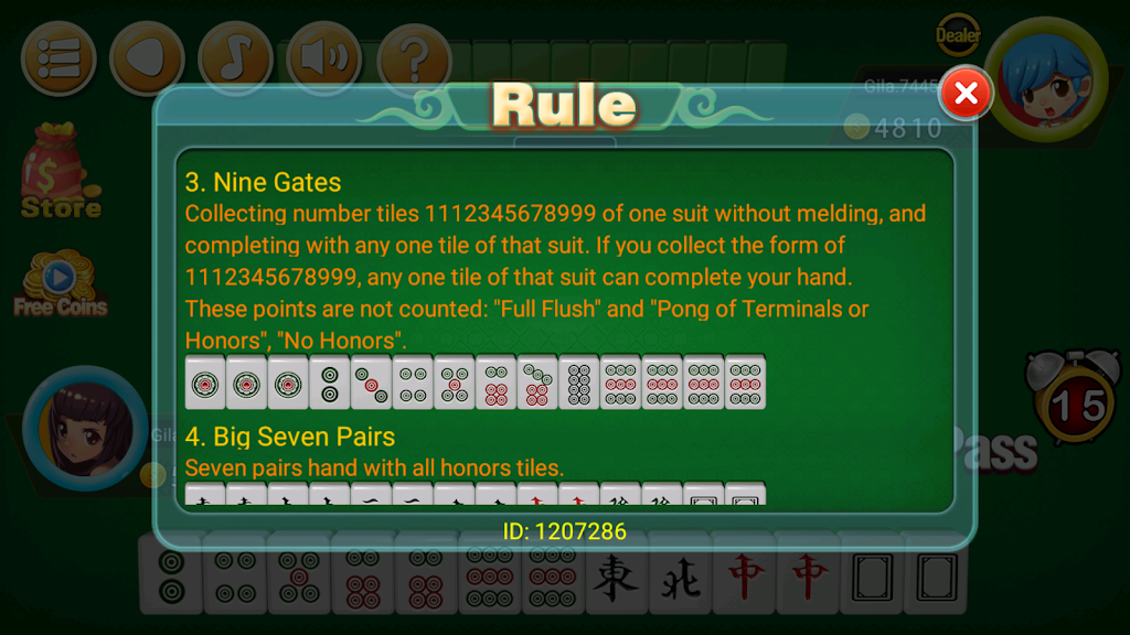 Mahjong 2P: competition স্ক্রিনশট 3