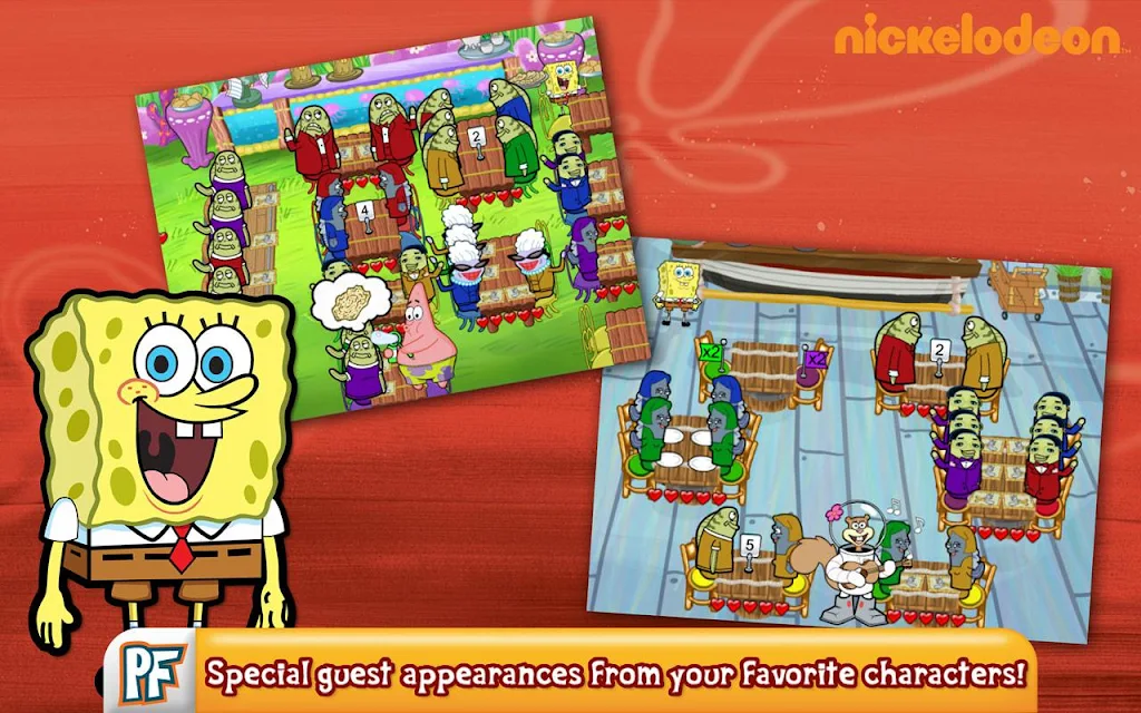SpongeBob Diner Dash 螢幕截圖 1