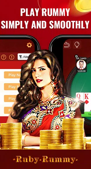 Schermata Ruby Rummy 2