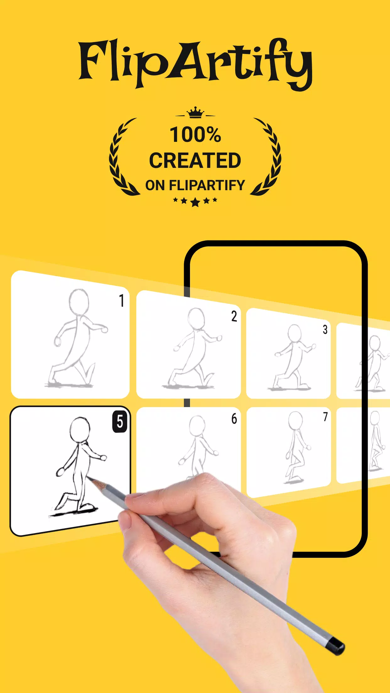 FlipArtify - 2D Draw Animation Schermafbeelding 0