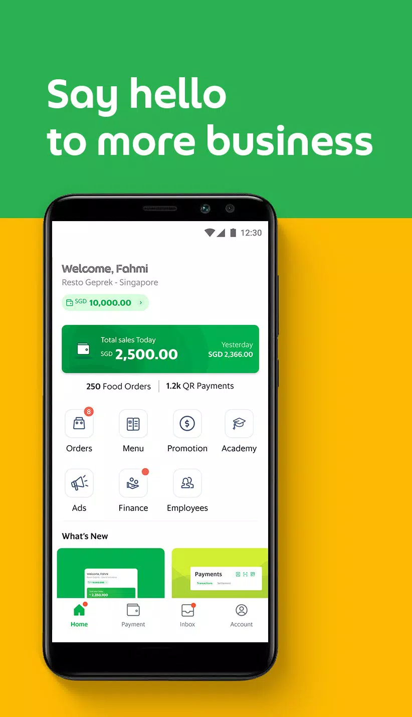 GrabMerchant Capture d'écran 0