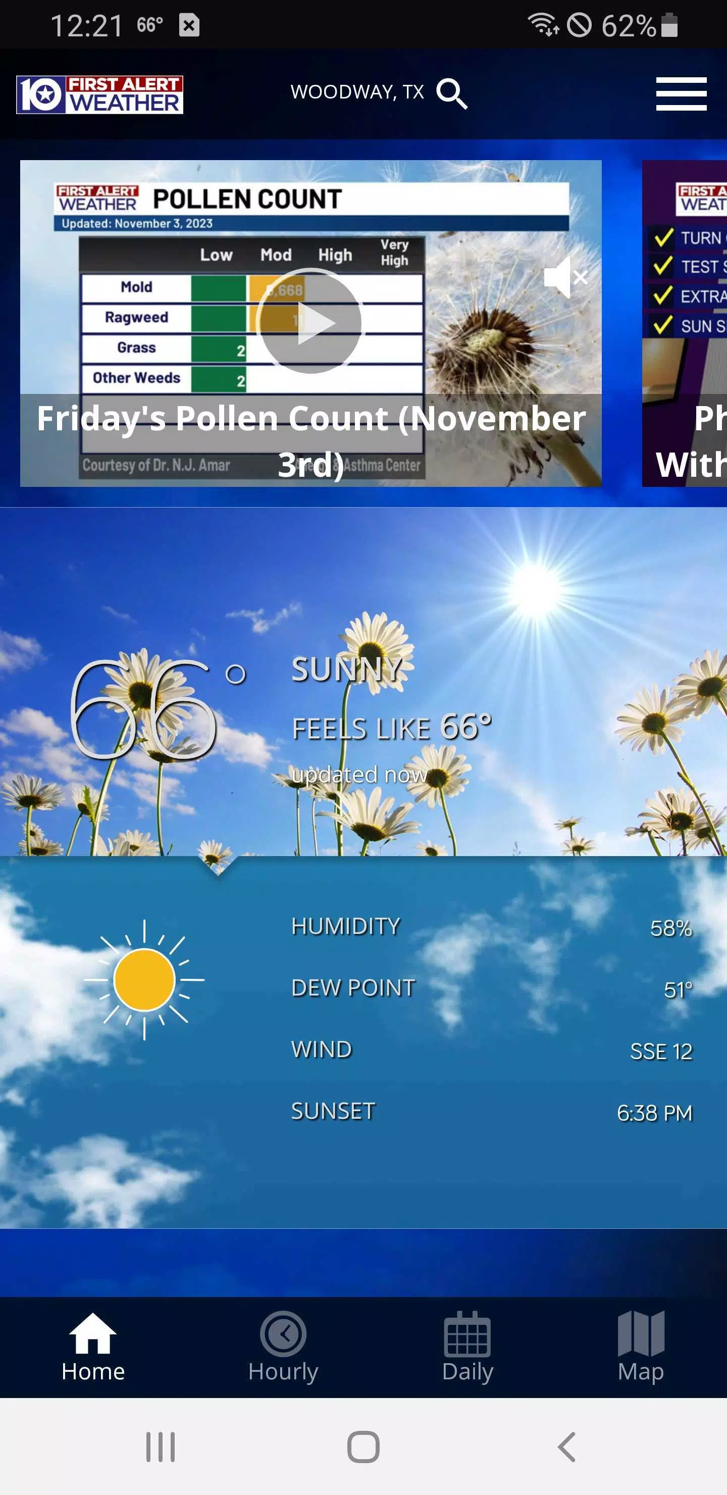 KWTX Weather 螢幕截圖 0