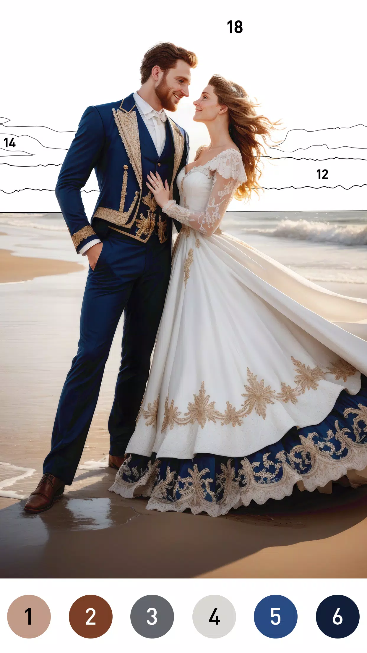 Gown Color 스크린샷 2