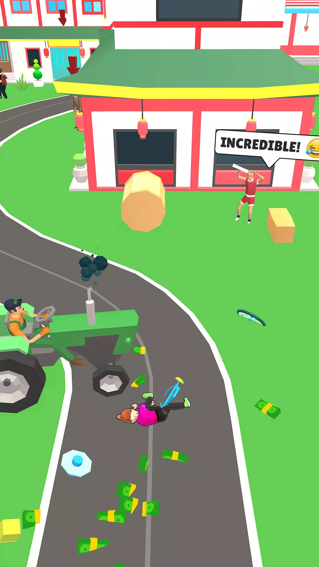 Paper Rider Delivery  Boy Game 螢幕截圖 3