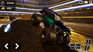 Monster truck Driving Off-road स्क्रीनशॉट 3