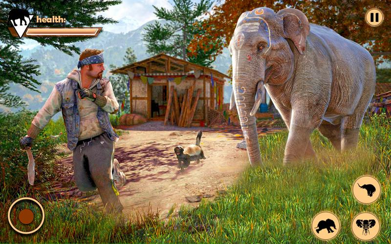 Elephant Simulator ภาพหน้าจอ 0