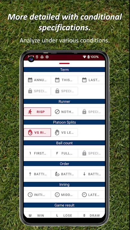 Batting STATS Manager Captura de tela 1