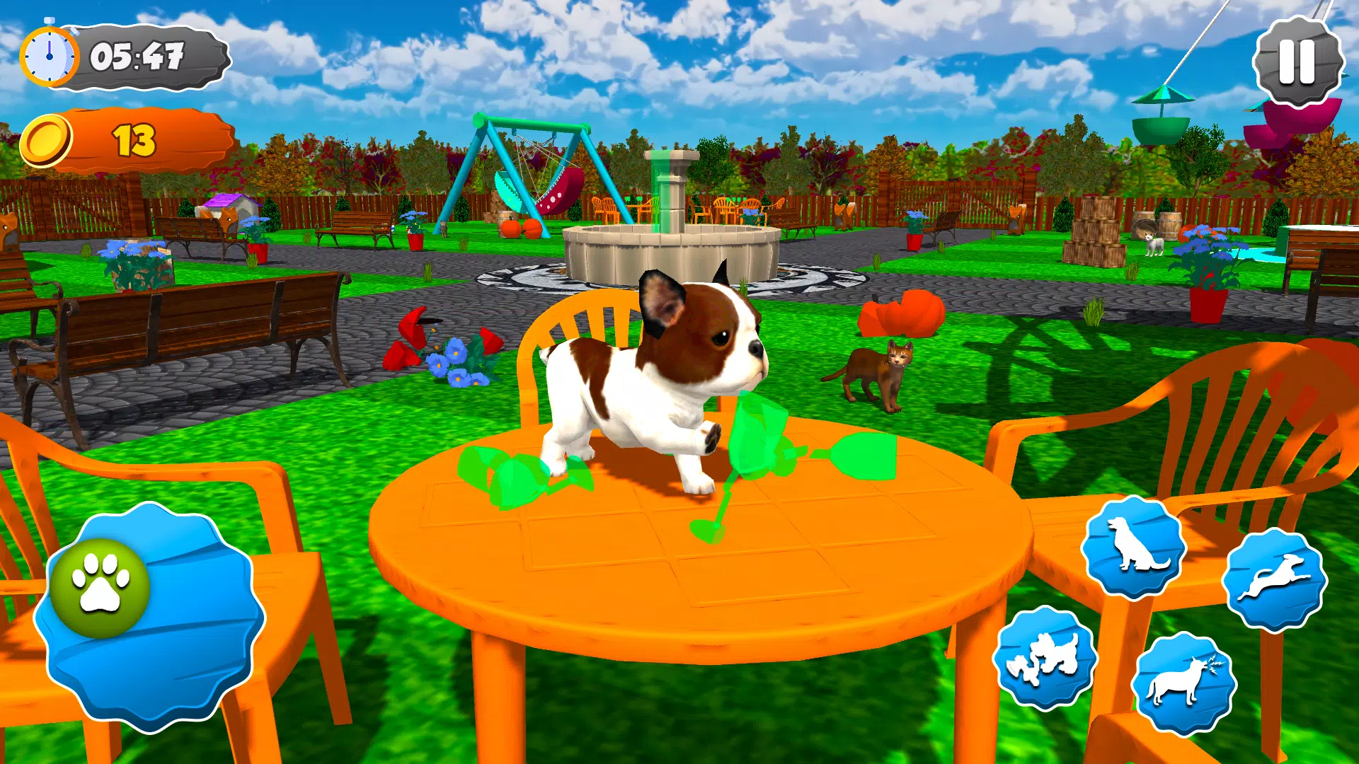 Pet Dog Game: Virtual Dog Sim Capture d'écran 2
