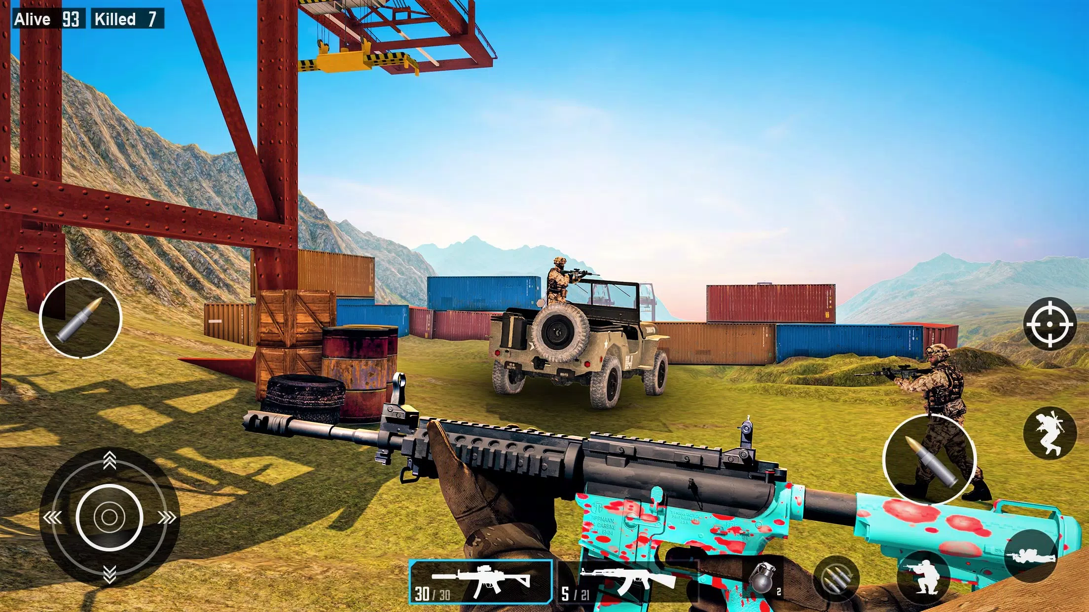 Commando Gun Shooting Games Capture d'écran 1