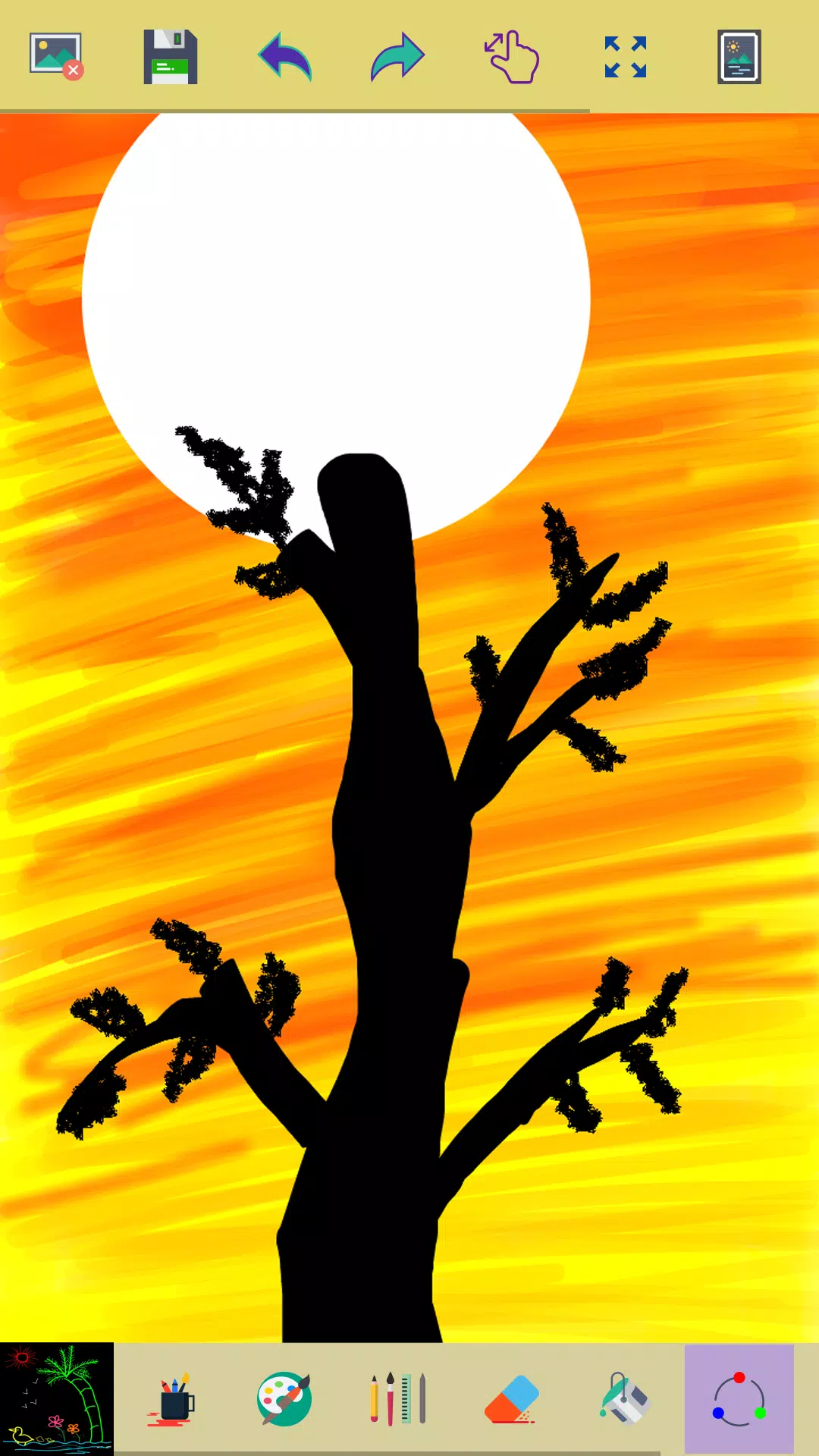 Paint ภาพหน้าจอ 3