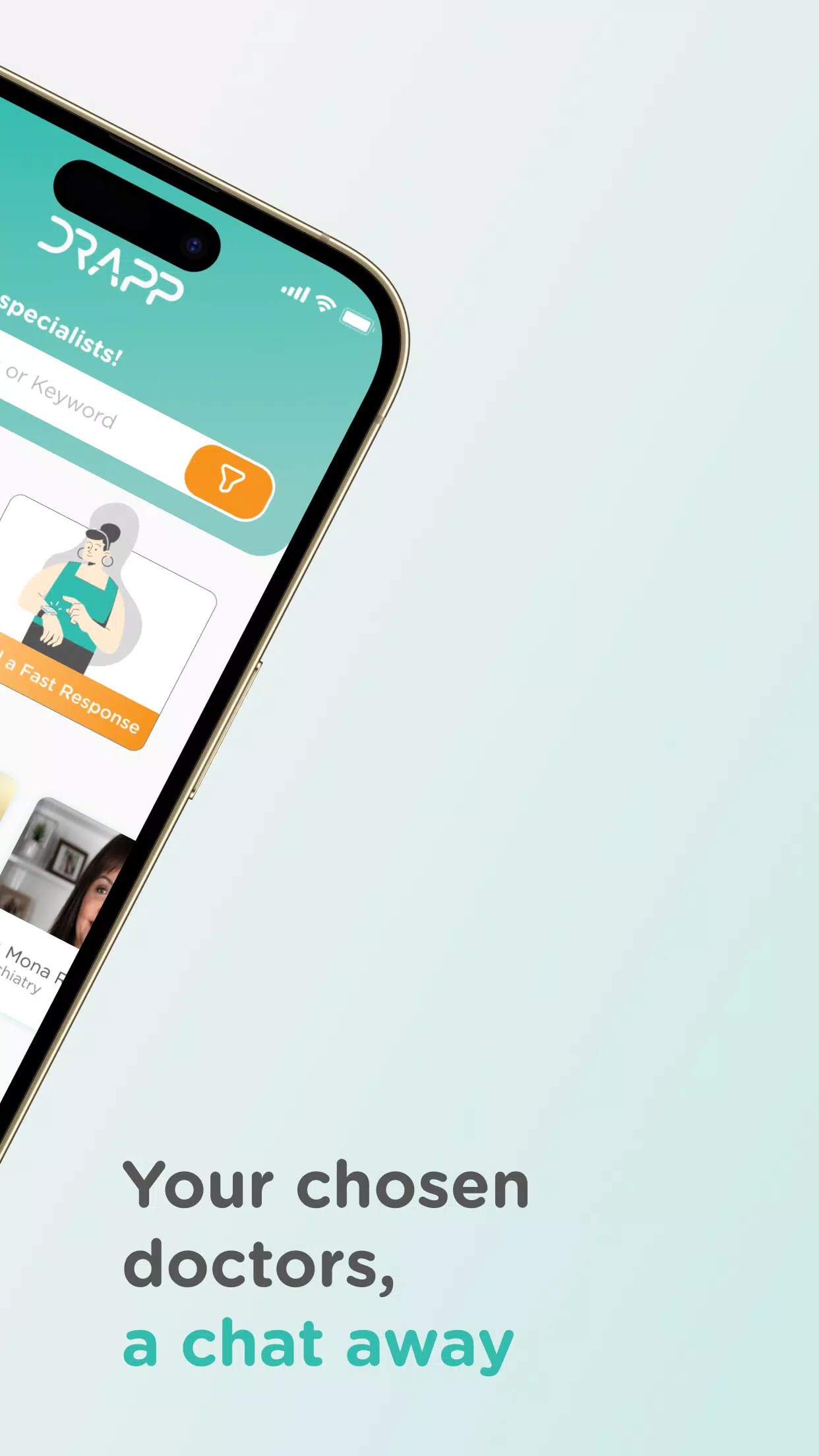 DRAPP –Telehealth Made Easy Capture d'écran 1