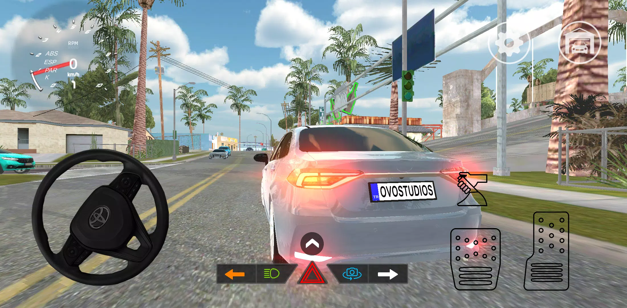 Corolla Drift & Park Simulator ဖန်သားပြင်ဓာတ်ပုံ 0