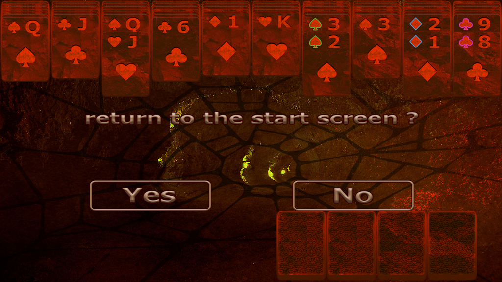 Spider(solitaire) Captura de pantalla 2
