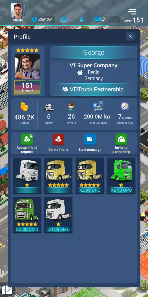 Virtual Truck Manager 3应用截图第2张
