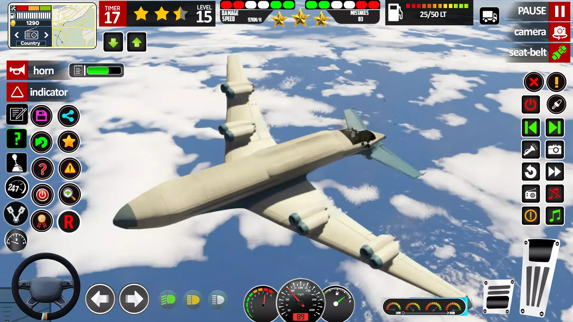 Plane Game Flight Simulator 3d Скриншот 2