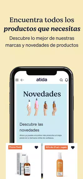 Schermata Atida Mifarma Farmacia online 2