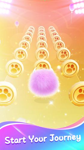 Fluffy Ball: Music Hop Game 螢幕截圖 3