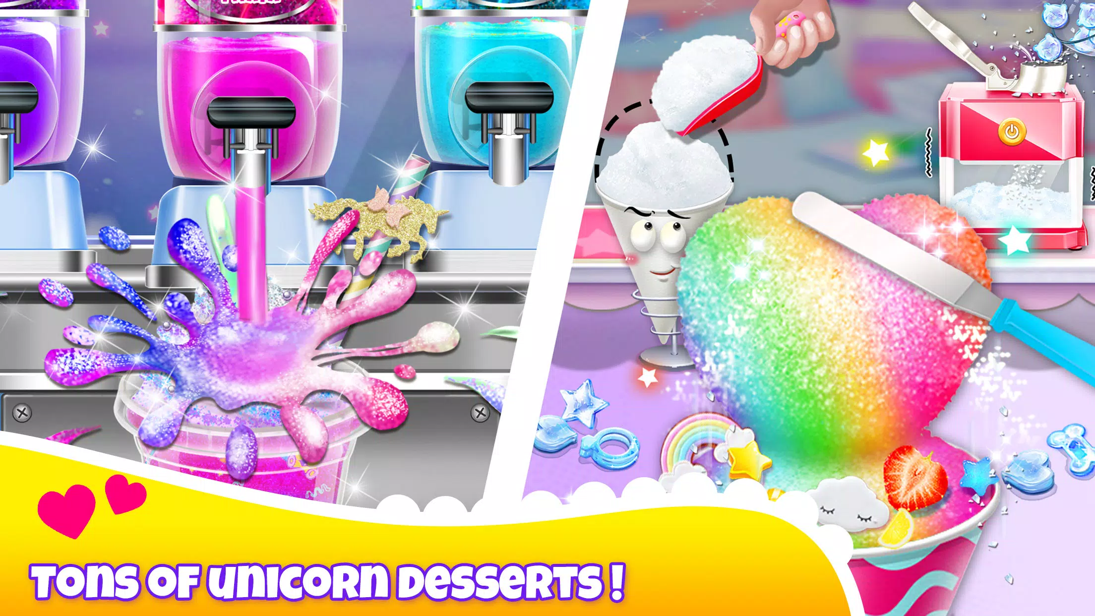 Girl Games: Unicorn Cooking Tangkapan skrin 2