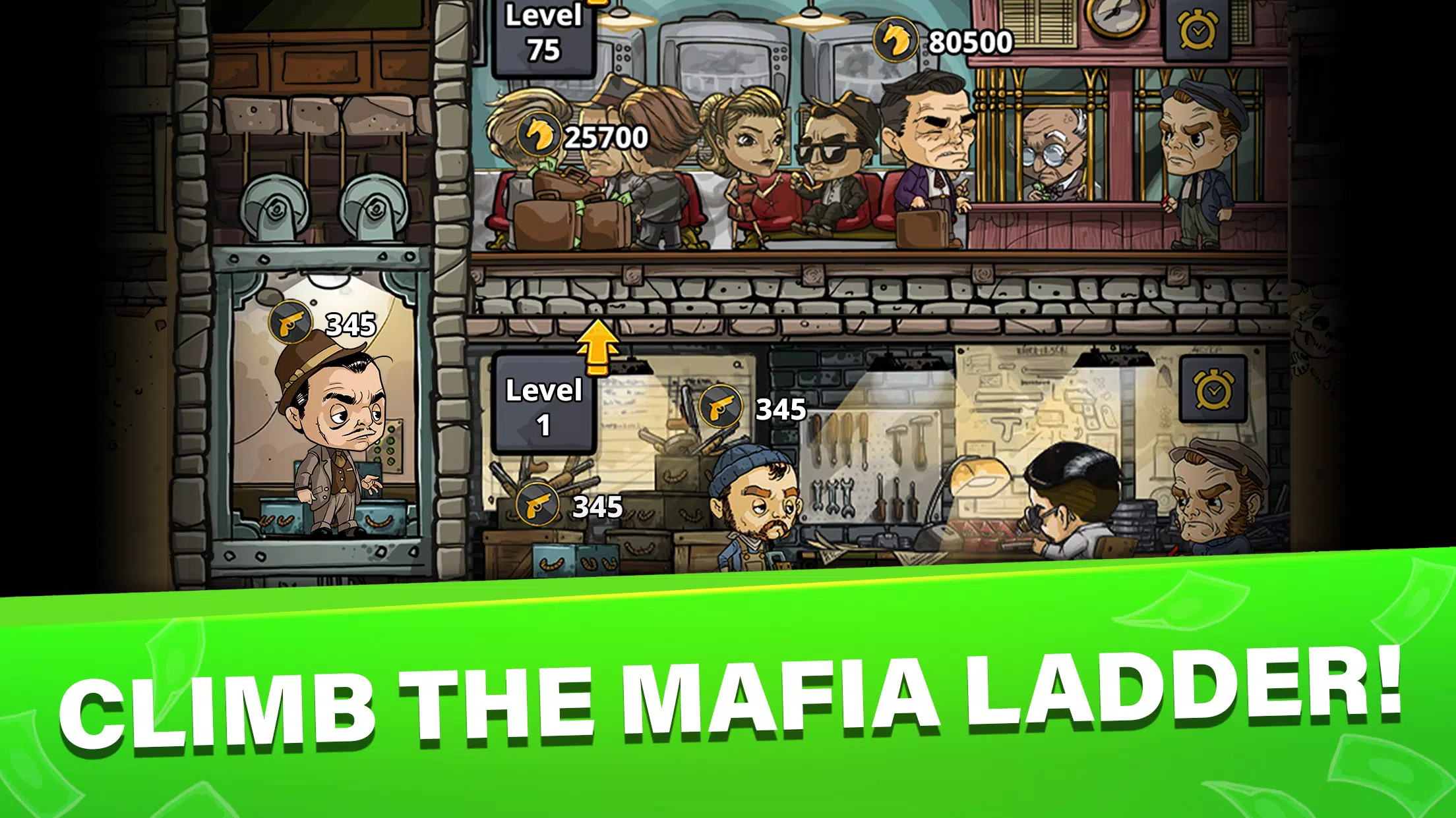 Idle Mafia Inc: Manager Tycoon Скриншот 0