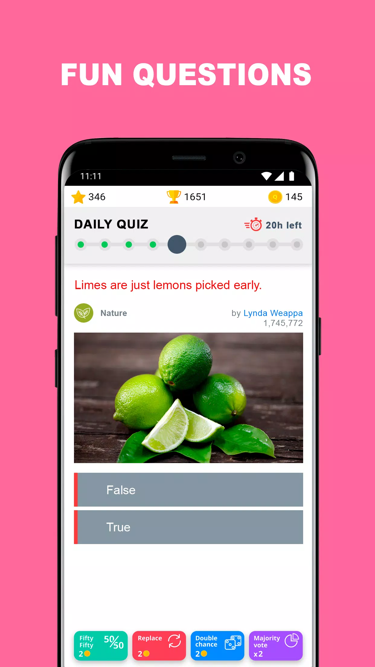QuizzClub. Quiz & Trivia game 螢幕截圖 1