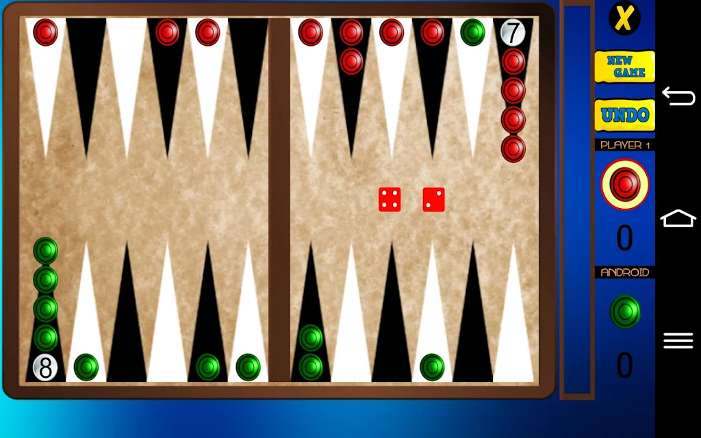 Narde - Long Backgammon by Clarka Apps应用截图第2张