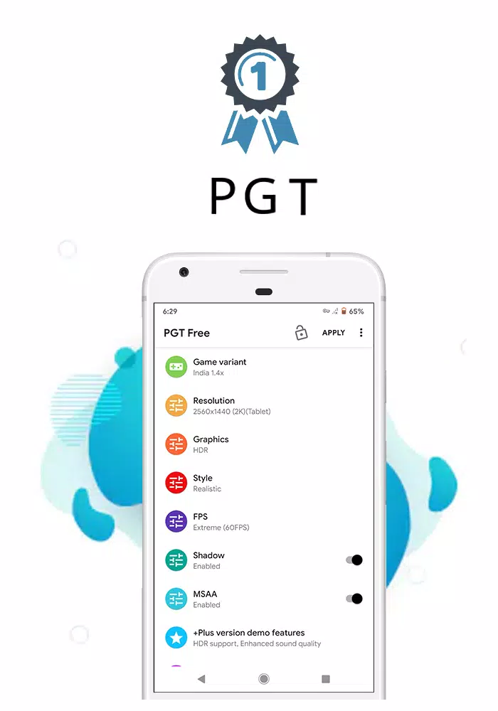 PGT: GFX, Launcher & Optimizer Ekran Görüntüsü 0