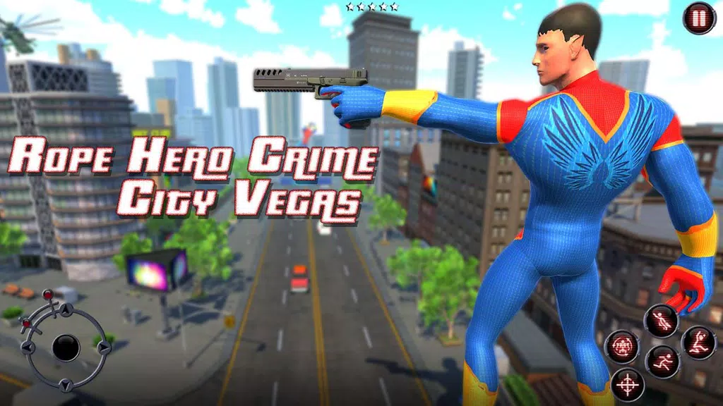 Rope Amazing Hero Crime City S Capture d'écran 1