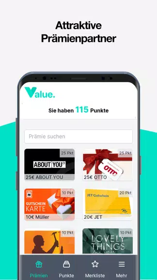 Value. 螢幕截圖 2