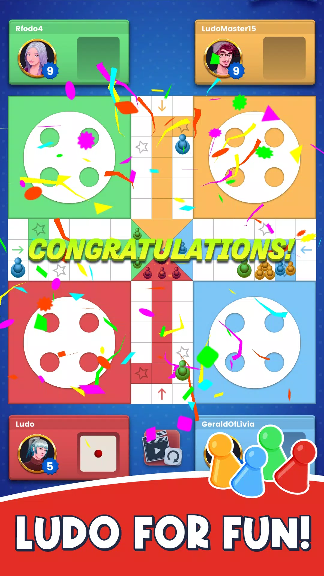 Ludo - Offline Board Game应用截图第1张