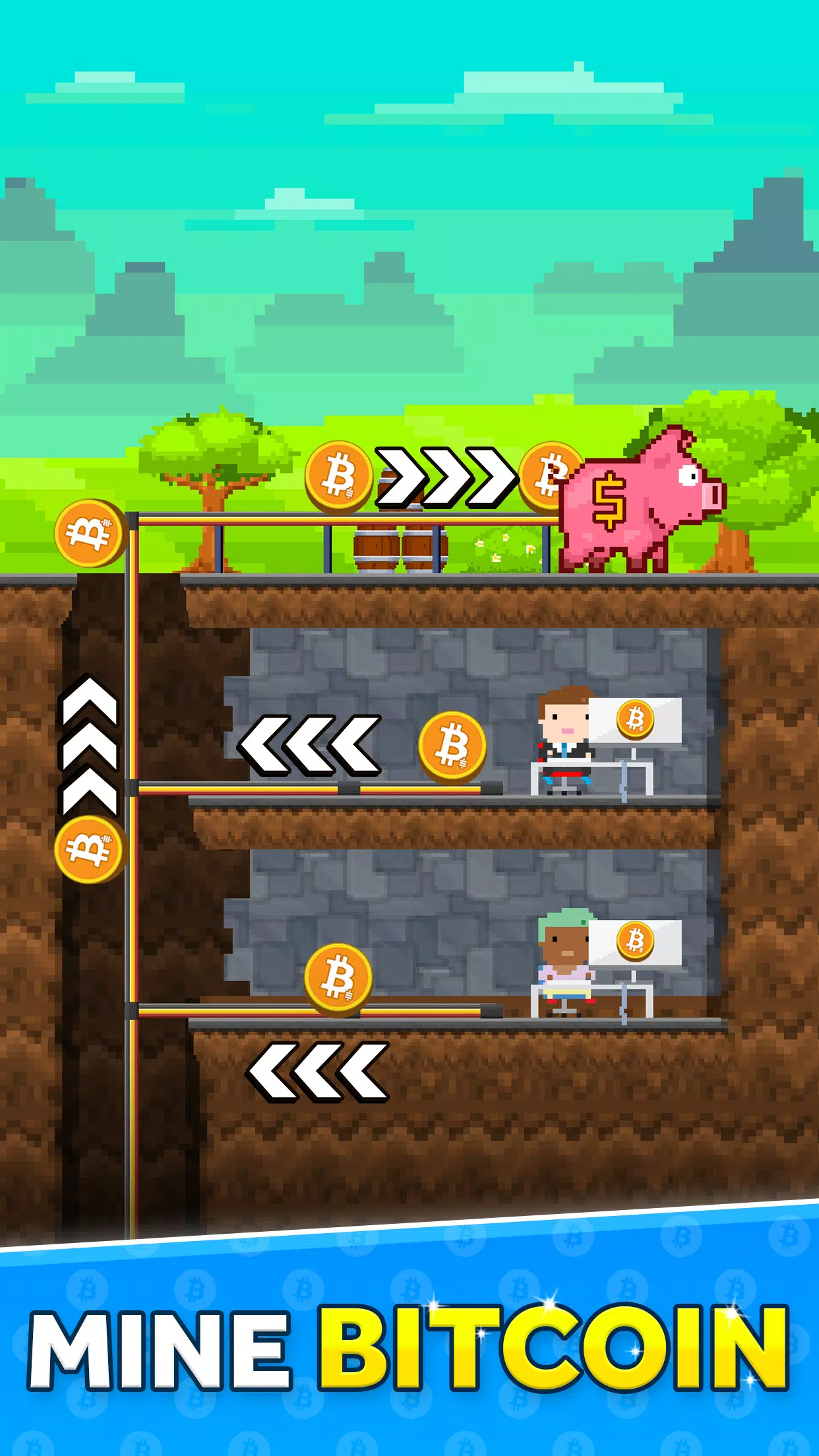 Bitcoin Miner Tangkapan skrin 1