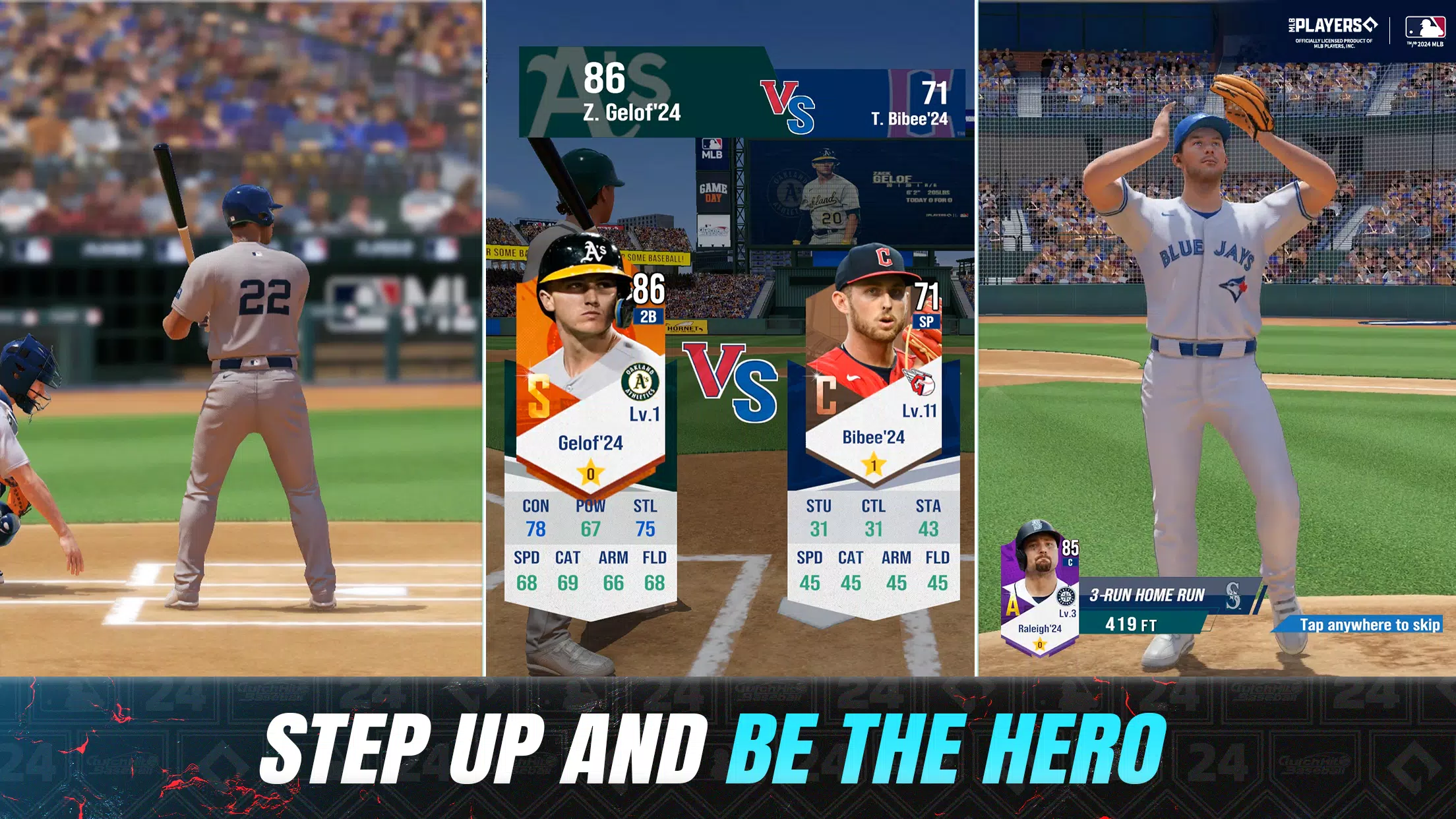 MLB Clutch Hit Baseball 2024 螢幕截圖 3